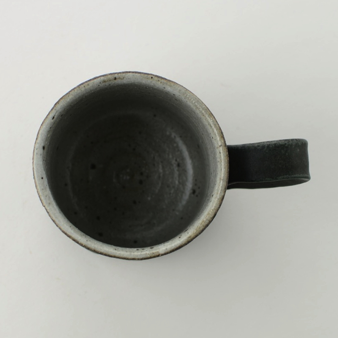 コーヒーカップ・ソーサー(彩色線象嵌)