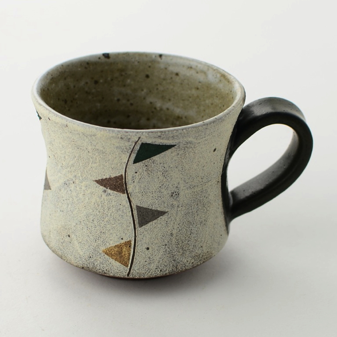 コーヒーカップ・ソーサー(彩色)