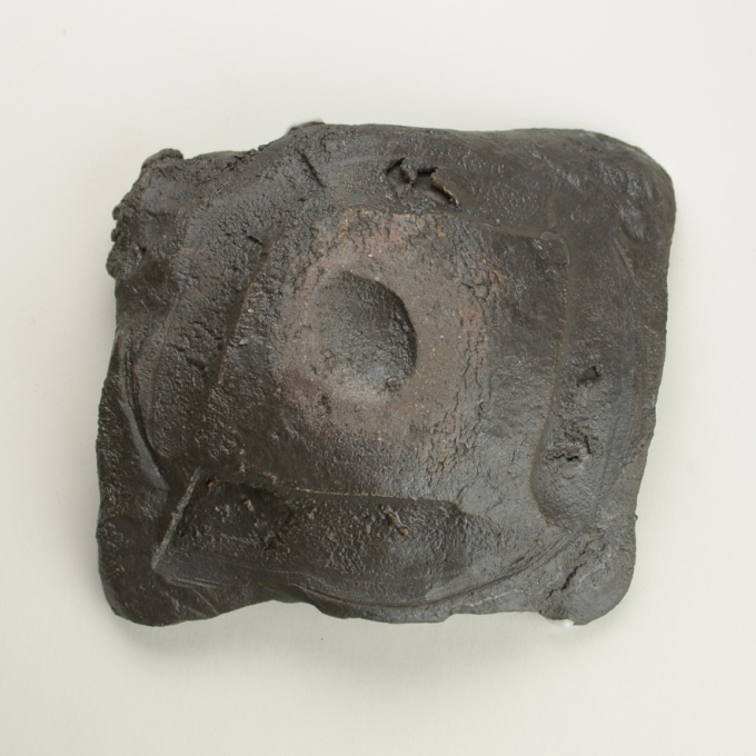 角小皿(白釉)
