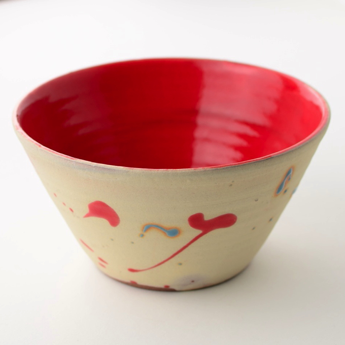 中小鉢セット(打ち掛け)赤青