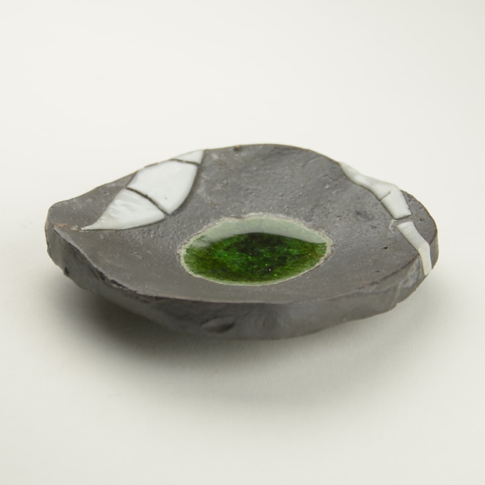 丸小皿(白釉)