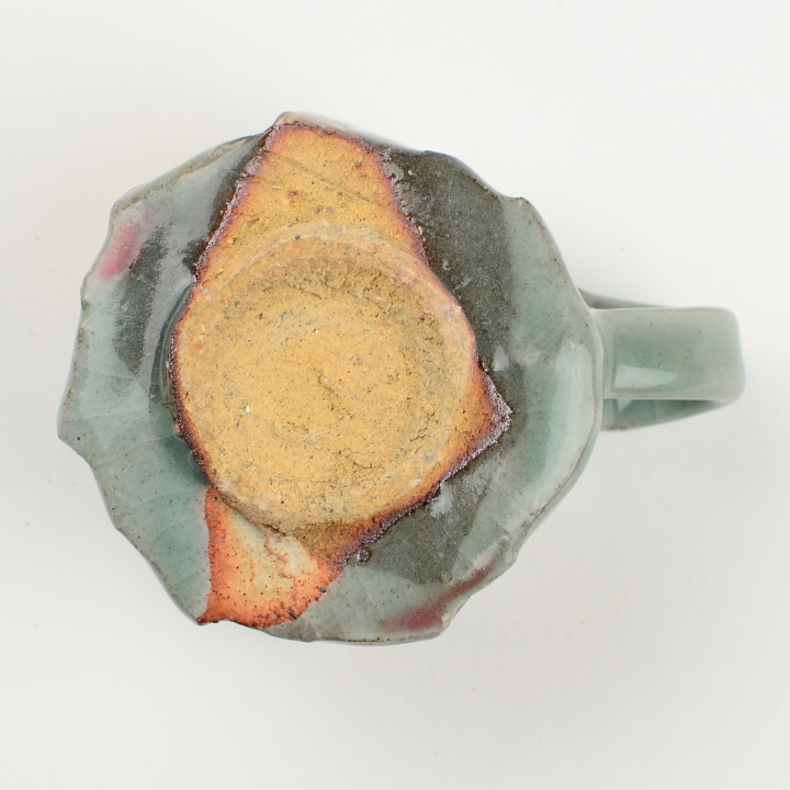コーヒーカップ2客セット(青磁辰砂)